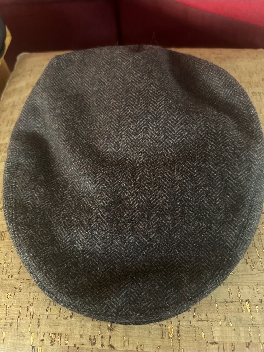 Excellent Condition Voboom classic headwear driving cap in 61 cm 7 1/2-5/8 brown